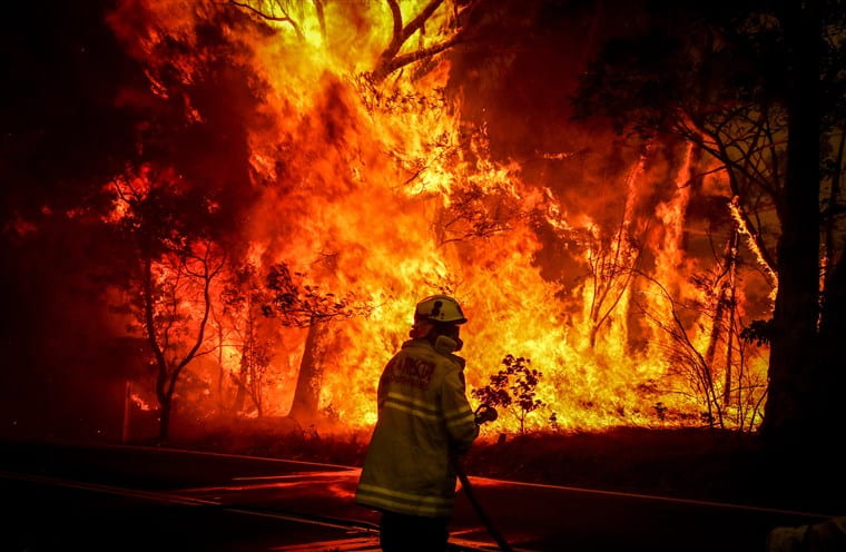 Red skies, burning towns and animal populations decimated – Australia continues to burn