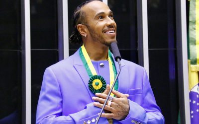 ‘I really feel like I’m one of you’ Brazil honour Hamilton citizenship