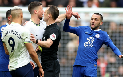 PREMIER LEAGUE WEEKEND ROUNDUP: VAR RED CARD CHAOS IN LONDON DERBY, CITY IN CRUISE CONTROL AND WEST HAM HAMMER FOREST