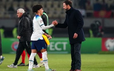 Southgate gives high praise to Rico Lewis after England debut
