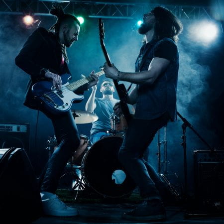 Image showing rock musicians