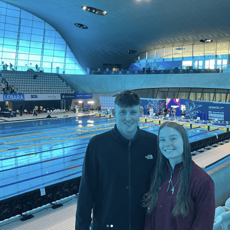 Marjon Swim Scholars at the Team GB Olympic Championships